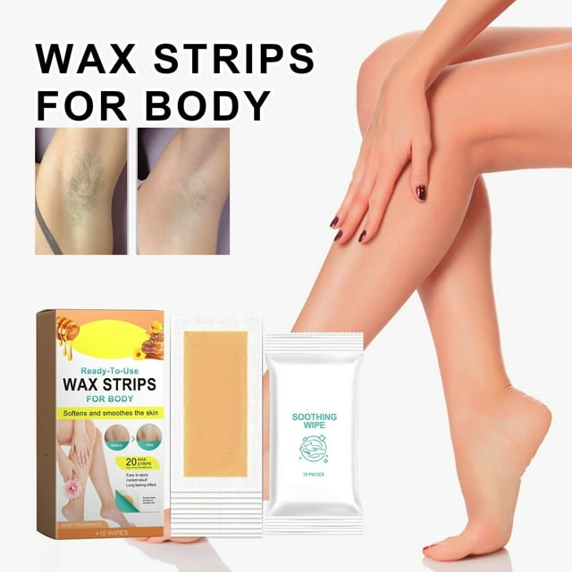 Hair Removal Wax Paper For Armpits Legs Arms Whole Body Gentle Non
