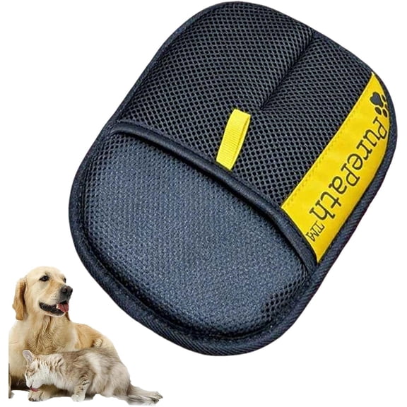 Hair Remover Glove, Electrostatic Pet Hair Remover Glove for Dogs and Cats, Cat Hair Removal Brush, Pet Grooming Supplies for Clothing, Couch, Carpet, Car Seat, Bed, Laundry (1Pc)