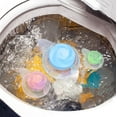 thumbnail image 1 of Hair Remover Tool for Washing Machines | Floating Lint Filter Net Trap | Polyester Mesh Suction Device | Laundry Pet Fur Catcher | 6.5cm Flotage | 14.5cm Net | 1 Pack, 1 of 5