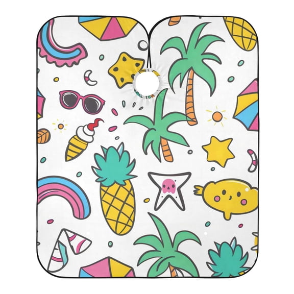 "Hair-Resistant" Barber Cape: Your Shield Against Stray Strands. Summer Fruit