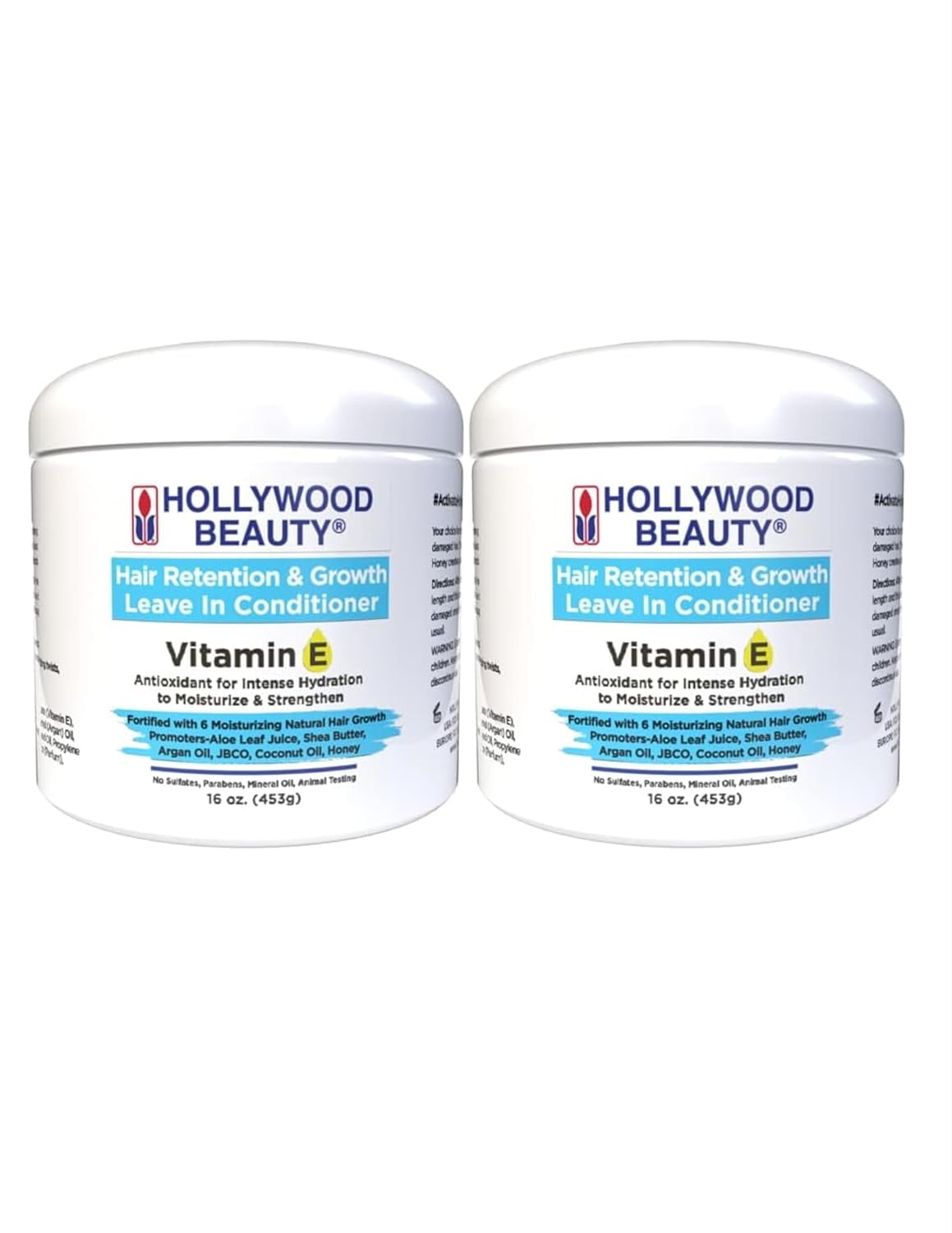 Hair Retention And Growth Leave-In Conditioner With E 16 Oz (Pack Of 2)