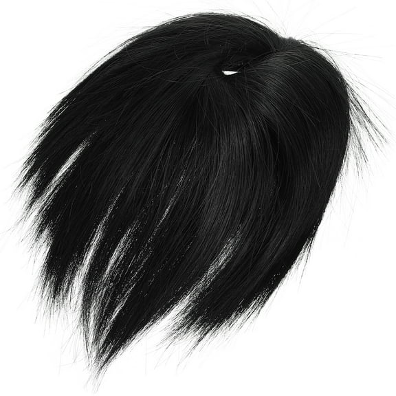 Hair Ring Buns Maker Human Drawstring Ponytail Ribbon Wigs Women's