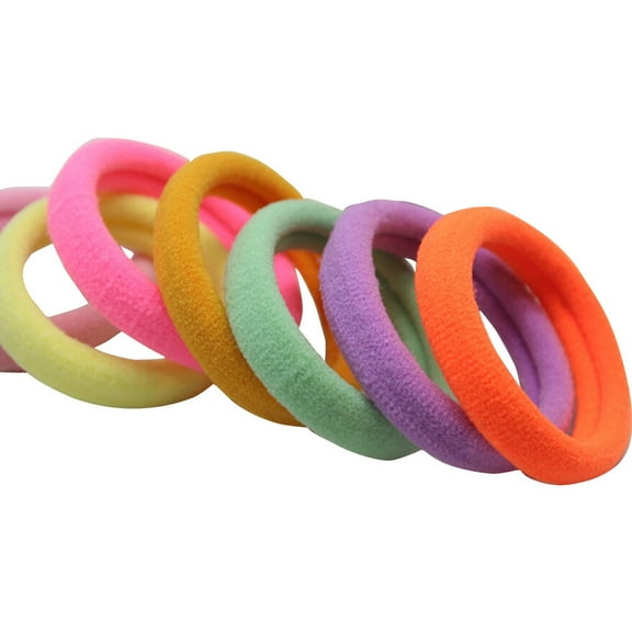 Hair Rope Elastic Band Pcs for Ponytail Styling 20 Rubber Ties Bracelet for Girls Hair Care Accessories