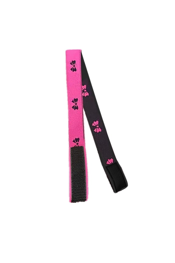Elastic Rose Red Fixing Strap for Wig Edge Adjustment - Headband for Secure and Tight Fit