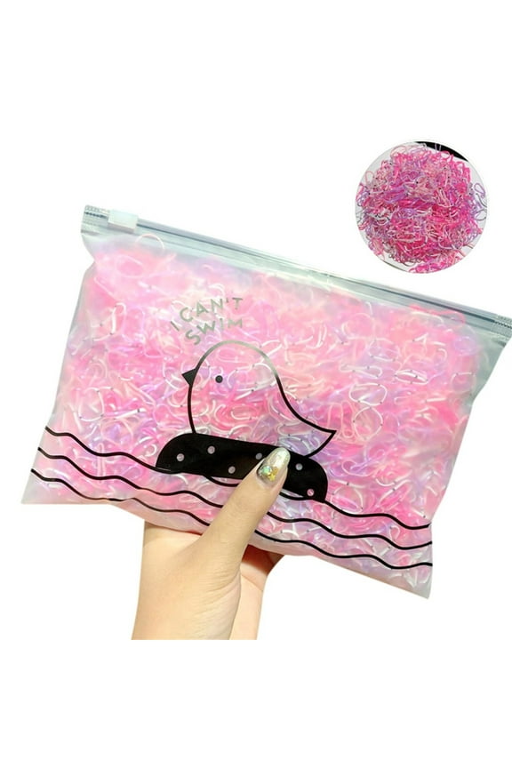 Hair Rope Hair Accessories for Everyday Wear Non- Elastic Bands Pack of 10 Basic Hair Ties for Styling and Convenience 1000PCS