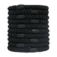 thumbnail image 1 of Hair Rope Hair Ties 10 Fashion Braided Bands for Women Soft Elastic Non-Damaging Ponytail Holders, 1 of 3