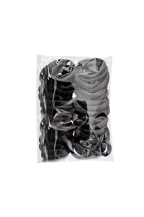 Hair Rope Head Tie for Everyday Styling | Elastic Candy-Colored Hair Ties 50 Count Seamless High Pack Mori Ponytail Holder for Women