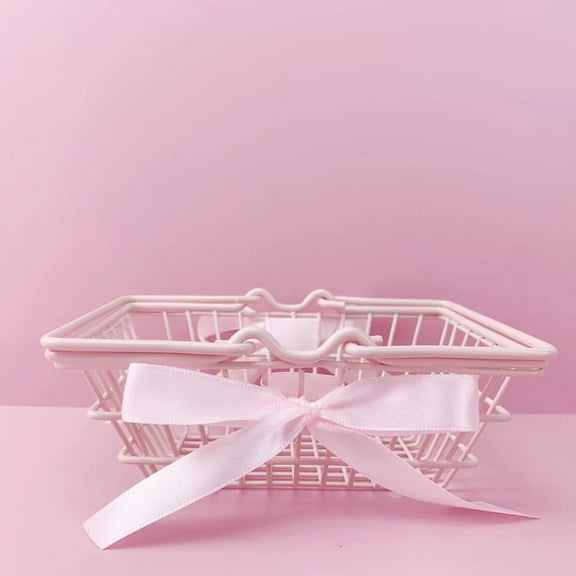 Hair Rope Jewellery Storage Sundry Frame, Student Dormitory Stationery Storage Basket, Photo Props, Iron Material, Multifunctional Organizer for Hair Accessories Stationery