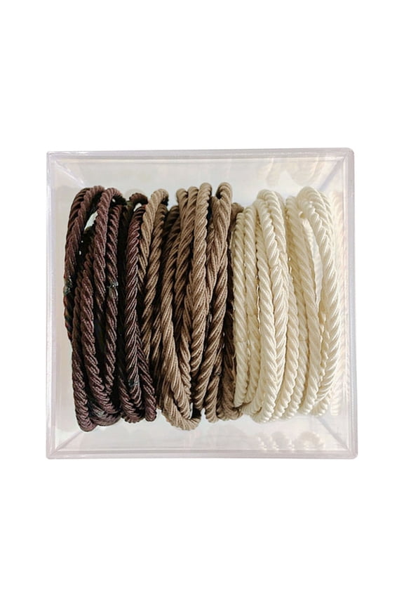 High Elasticity Durable Leather Hair Rope Binding Band for Women 50 of Quality Hair Accessories
