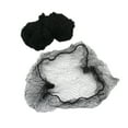 thumbnail image 1 of Hair Rope Pack Of 100 Elastic Mesh Hair Net For Buns Long Short Hair Suitable For Ballet Dancers Wig Storage Hair Accessories, 1 of 3