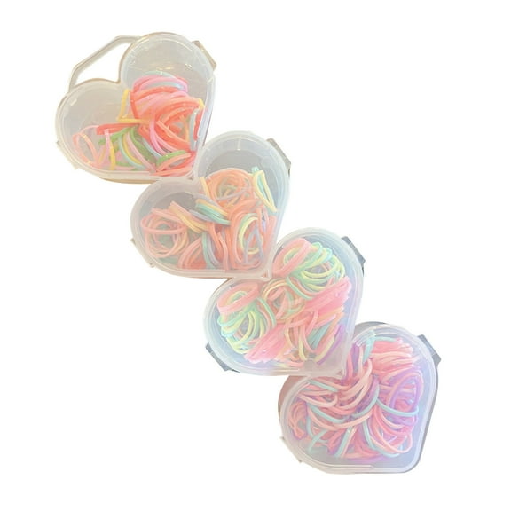 Hair Rope for Girls - 320 Colorful Disposable Rubber Bands for Kids and Toddlers - Versatile Accessories for Styles 320PCS