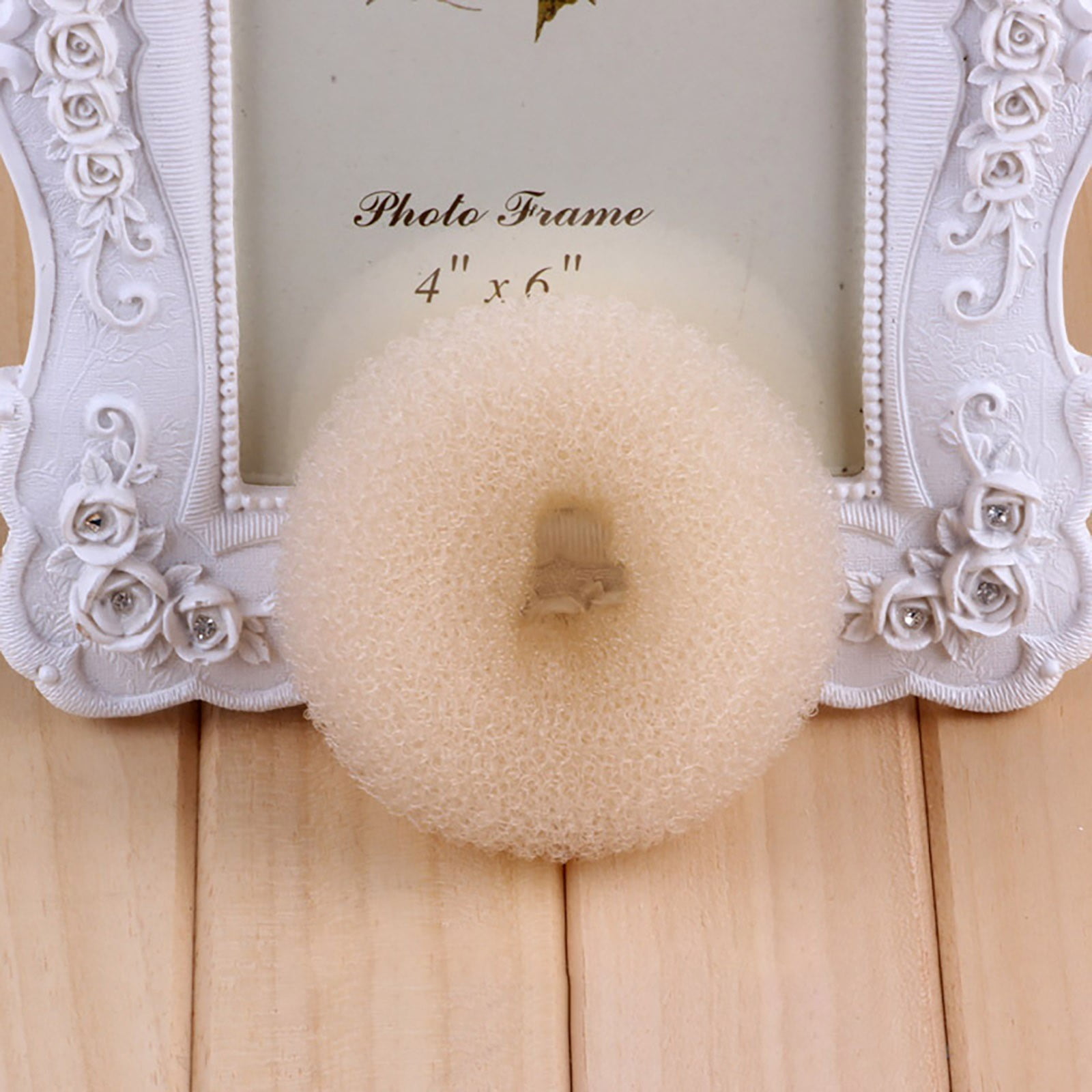 Hair Rubber Bands No Damage, Donut Bun Maker Ballet for Kids or Fine