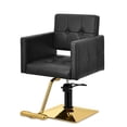 thumbnail image 1 of Hair Salon Chair for Hair Stylist Wide Seat, Hydraulic Barber Chair for Home, Beauty Salon Styling Stylist Chair, Spa Cosmetology Shampoo Hairdressing Reclining Braiding Chair, 1 of 7