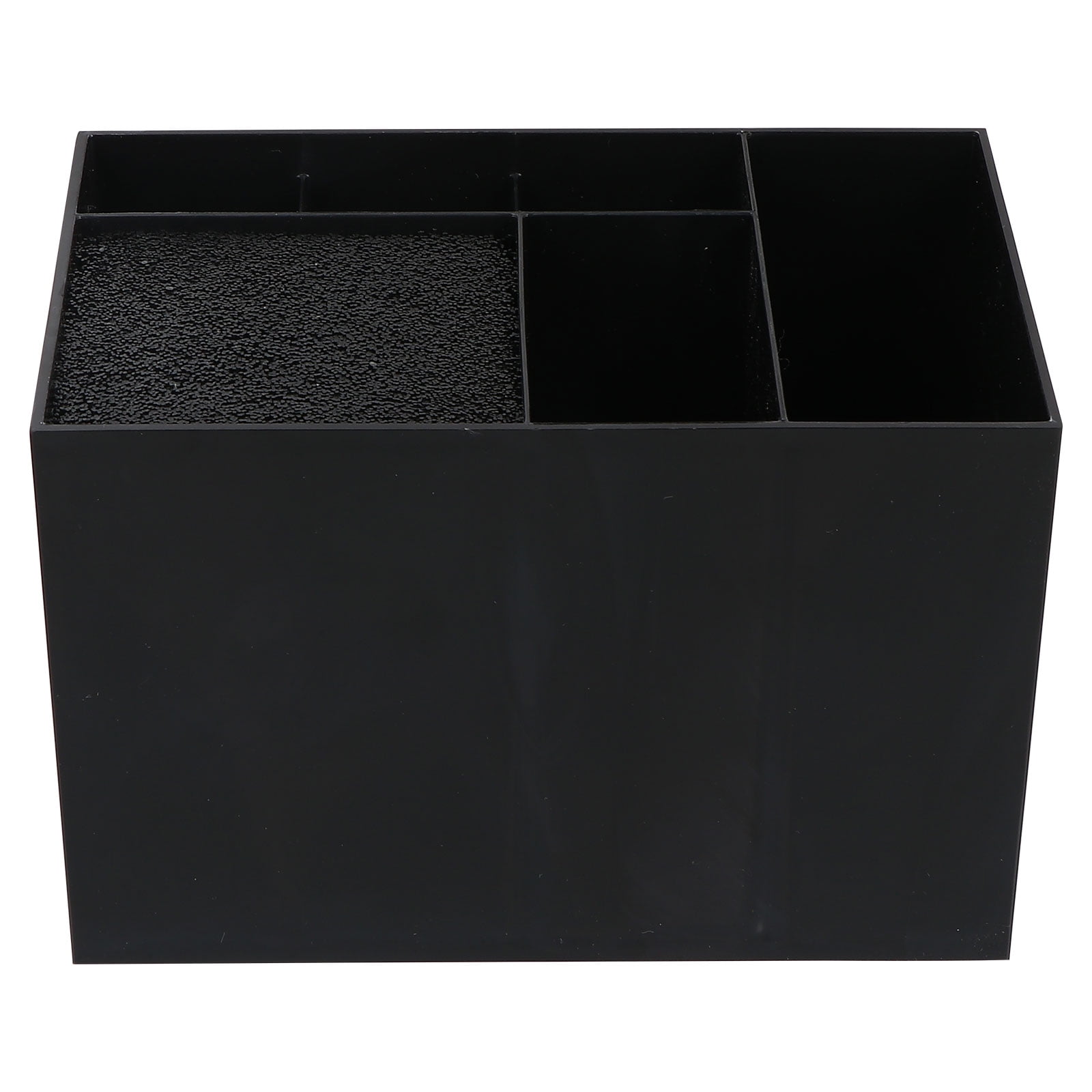 Hair Salon Countertop Scissors Comb Organizer Storage Box with Dividers