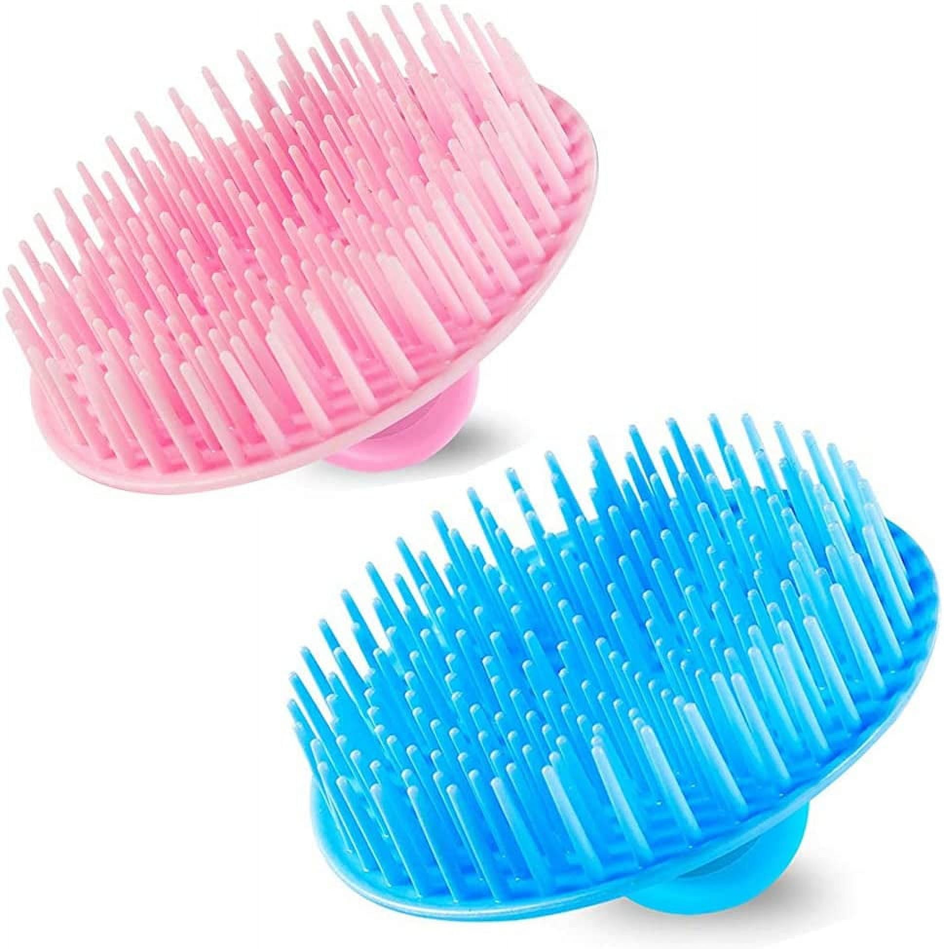 Hair Scalp Exfoliator Brush Dandruff Cleaning Brush, Flexible Scalp