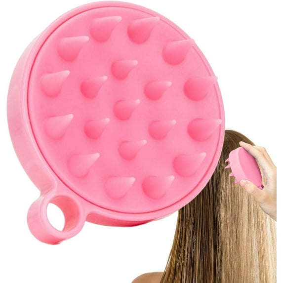 Hair Scalp Massager | Hair Growth Scalp Brush for Hair Washing and Massage | Flexible Ergonomic Scalp Scrubber Brush for Hair Oil Removal, Hair Growth, Portable Scalp Massage Pettis