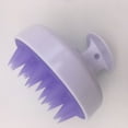 thumbnail image 1 of Hair Scalp Massager Shampoo Brush, Hair Scrubber Head Massager for Wet and Dry Hair, Soft Silicone Scalp Brush for Men, Women, Kids (Dark Purple), 1 of 8