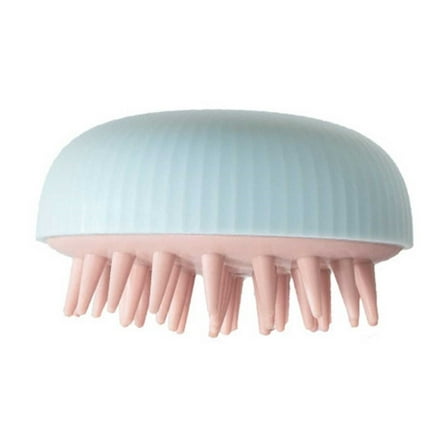 Hair Scalp Massager Shampoo Brush Silicone Head Scrubber Exfoliator For Dandruff Removal Gentle Cleansing And Relaxing Scalp Care