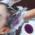 thumbnail image 1 of Hair Scalp Scrubber Massager Brush,Reusable Scalp Massager Shampoo Brush for Hair Growth & Dandruff Removal,Dandruff Exfoliator Cleaning Brush with Soft Bristles for Wet Dry Scalp Care (Random), 1 of 4