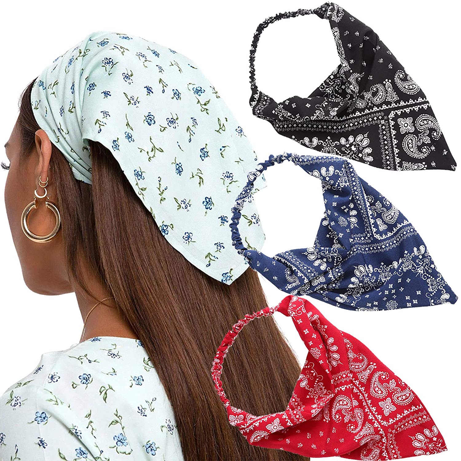 Elastic Headband Bandana Hat At Colby Westlake Blog