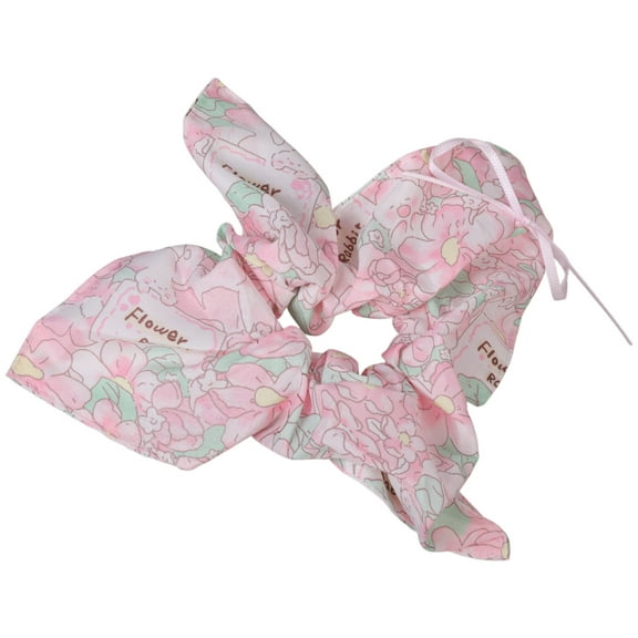 Hair Scrunchie With Scarf Bows Detachable Headbands Multipurpose Styling Accessory For Casual Formal occasion
