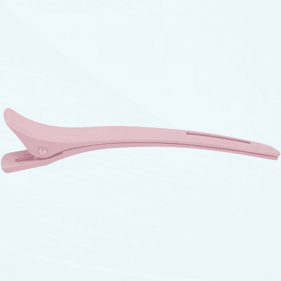 Hair Sectioning Clip, Slip Free Professional 12Pcs ABS Plastic Duck Bill Clips for Flat Ironing for Coloring