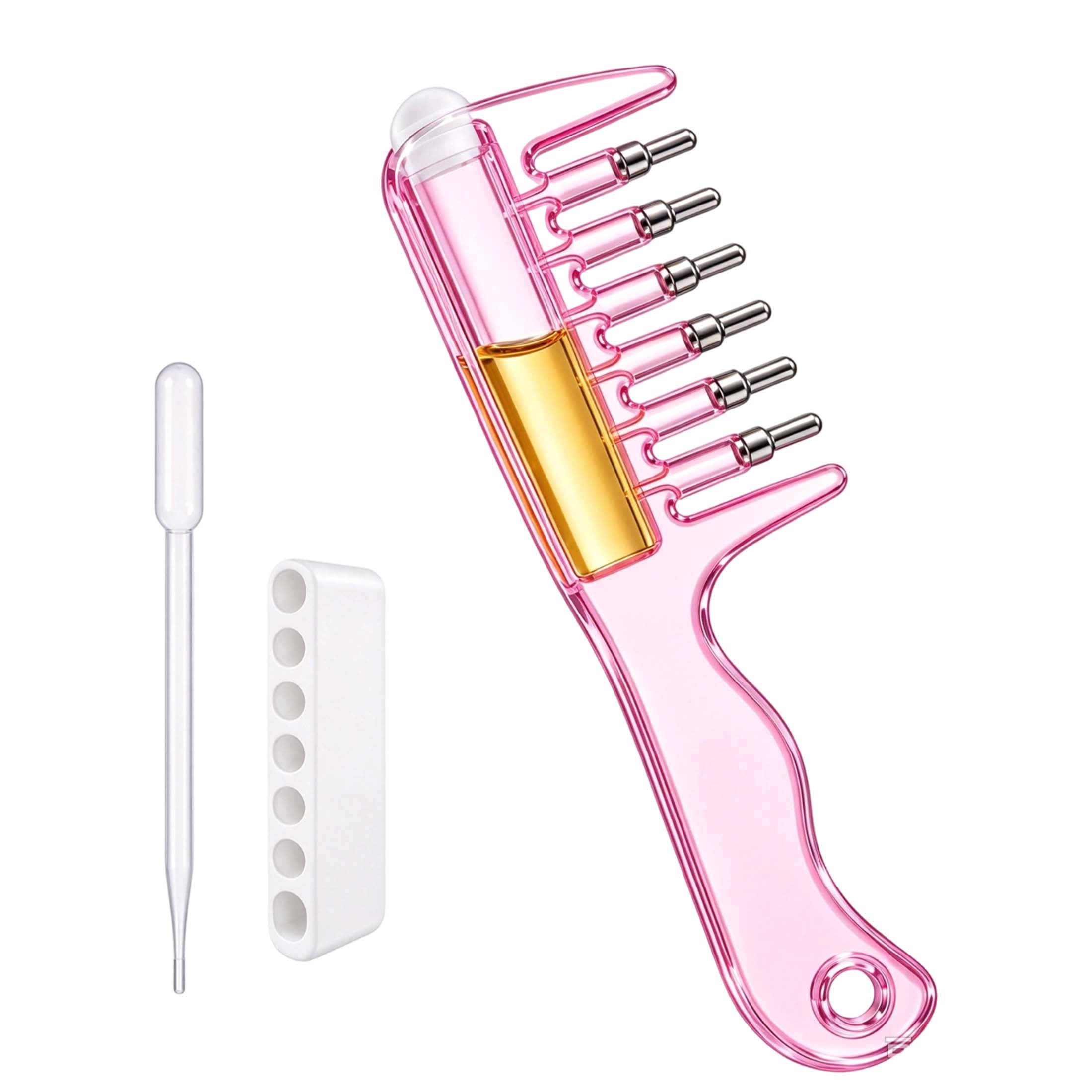 Hair Serum Applicator, Hollow Bristle Design and Easy-To-Use Dropper ...