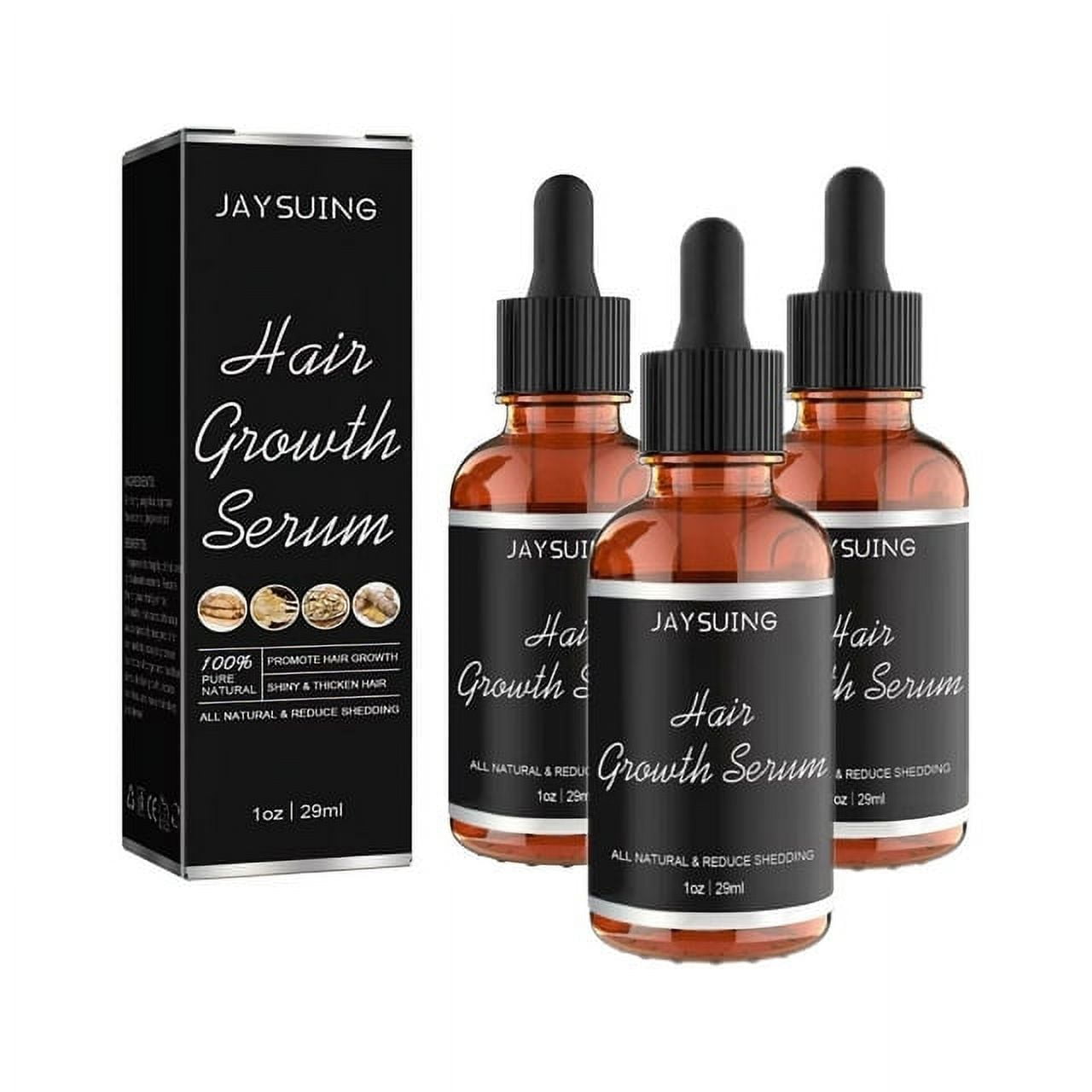 Hair Serum,Noor Hair Growth Serum African Olives, Hair Growth Oil for