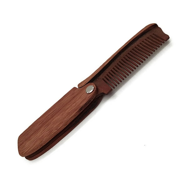 Handmade Natural Foil Hair Side Combs for Women - Folding Set for Stylish Hair Accessories