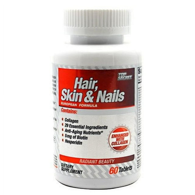 Hair,Skin & Nails Top Secret Nutrition 60 Caplet