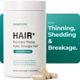 thumbnail image 1 of Noophoric Hair Vitamins for Women & Men – Hair Growth Supplement for Hair Skin and Nails with Biotin, Saw Palmetto & Amino Acids, 90 Capsules, 1 of 9
