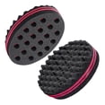 thumbnail image 1 of Hair Sponge Magic Twist Sponge Two Sides Dread Afro Coil Barber Hair Sponge for Men and Women Curl Curling Sponge Brush Foam Wave Sponge Big and Small Holes for Boy Girl Long Short Hair 1 Pcs, 1 of 7
