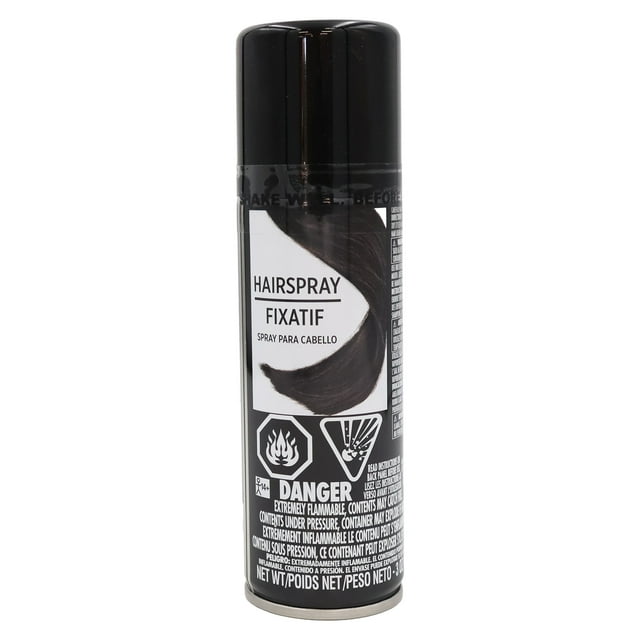 Hair Spray, Black, 3 Oz.