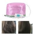 thumbnail image 1 of Hair Steamer Deep Conditioning Heat Adjustable Hair Care Heating with Intelligent , Nourishing Hat, Gifts for Pink, 1 of 8