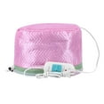 thumbnail image 1 of Hair Steamer Deep Conditioning Heat Adjustable Hair Care Heating with Intelligent Protection, Nourishing Hat, Gifts for Women - Pink, 1 of 8