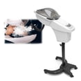 thumbnail image 1 of Hair Steamer Micro Mist Aroma Steam Mister Hooded 4 Color Light Hair Care Professional for Natual Black Hair Use Shampoo Bowl Hair Wash Reclin Chair White Color with UV Protect Coat Elitzia ET19292, 1 of 8