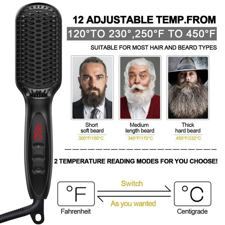 Beard comb steamer 2025