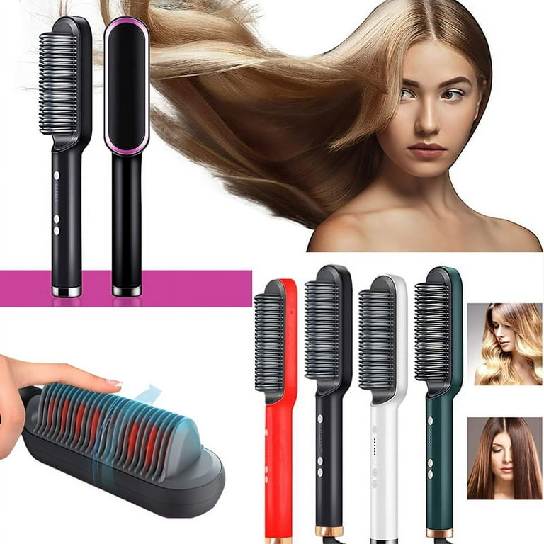 2 in 1 ionic hair straightening brush shop review