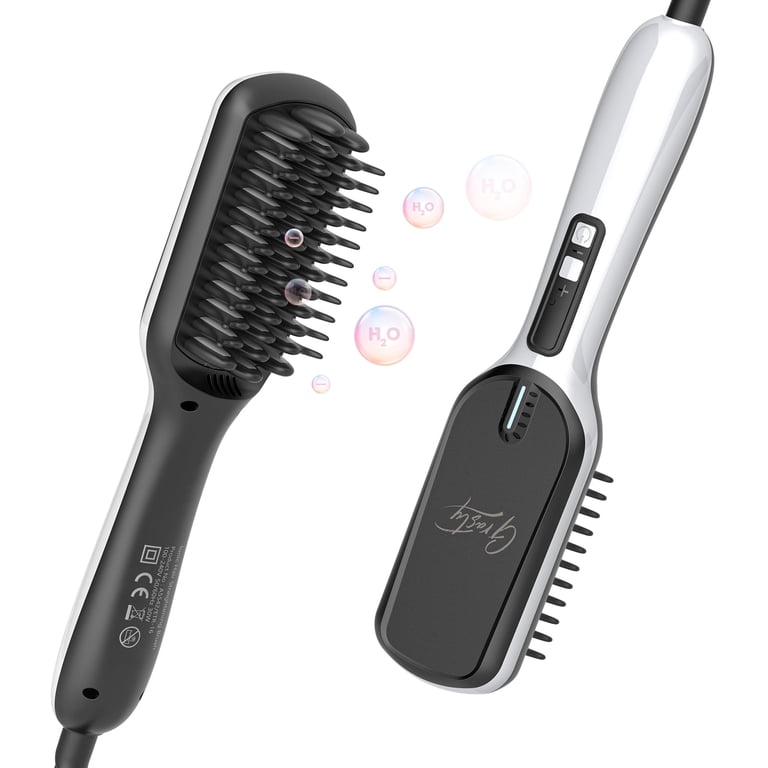 Anti-Scald Hair Straightener Brush with Fast MCH Ceramic  display picture 1