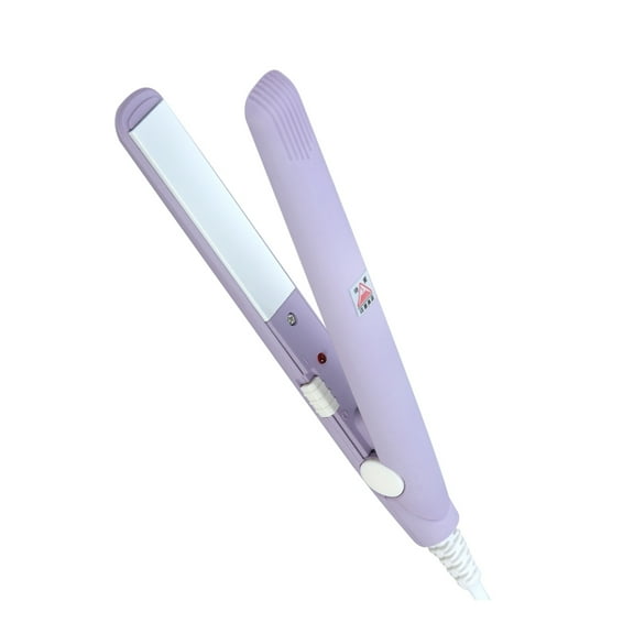 Hair Straightener,Fosa 4 Colors 2 in 1 Mini Hair Straightener Ceramic Tourmaline Plate Beauty Flat Iron Heating Curler, Flat Iron Curler