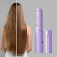 thumbnail image 1 of Hair Straightener Rechargeable Cordless Small for Travel Salon Straightening Purpose, 1 of 8