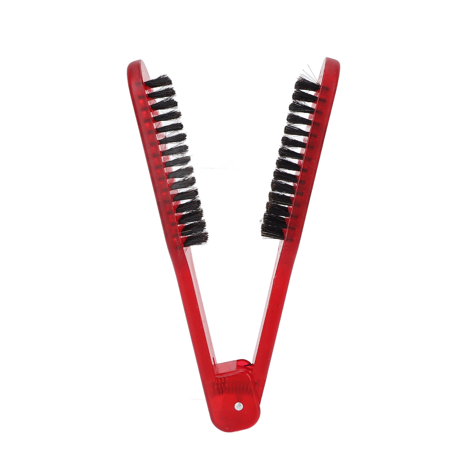 Hair Straightening Comb,Clamp Hair Brush Salon Hairdressing Hair