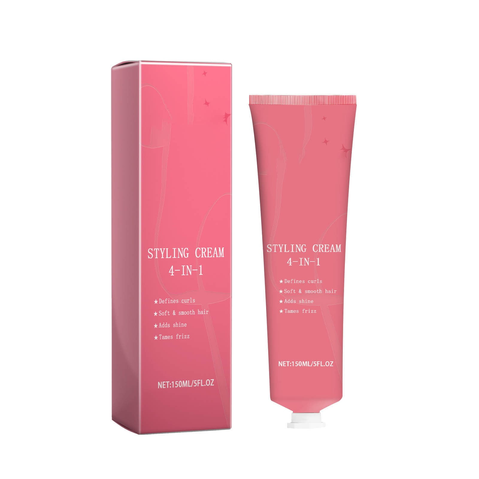 Hair Styling 5 Oz 4 in 1 Styling for Shine Hair Smoothing Non Greasy