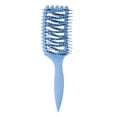 thumbnail image 1 of Hair Styling Brush Hollow Out Hair Brush Dry and Wet Hair Comb Massage Comb, 1 of 14