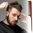 thumbnail image 1 of Hair Styling Comb, Detangling Comb, Anti-Frizz Heat Resistant Hair Comb with Ergonomic Design and Gentle Rounded Teeth, Durable High Temperature Resistant Hairbrush for Everyday Use, 1 of 7