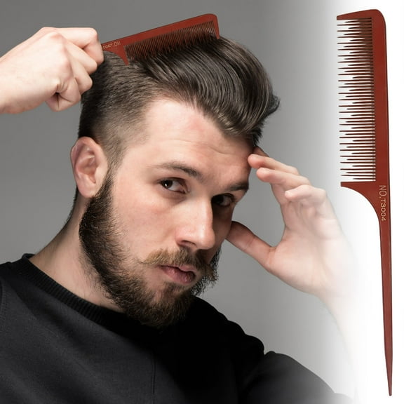 Hair Styling Comb, Detangling Comb, Anti-Frizz Heat Resistant Hair Comb with Ergonomic Design and Gentle Rounded Teeth, Durable High Temperature Resistant Hairbrush for Everyday Use