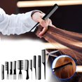 thumbnail image 1 of Hair Styling Comb Set, Hair Cutting Comb Kit, 10 Pack Multifunctional Tail Combs for Men Women and Children, Heat Resistant Ionic Coating, Portable Compact Design for Salon and Home Use, 1 of 9