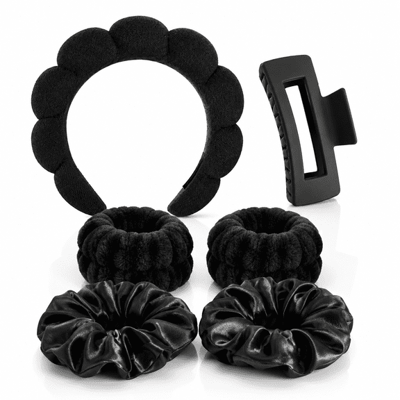 Hair Styling Headband, Polyester High Crown Hair Hoop, 18cm Face Wash Makeup Headband for Skincare, Makeup Removal, Daily Outfits and Beauty Routines
