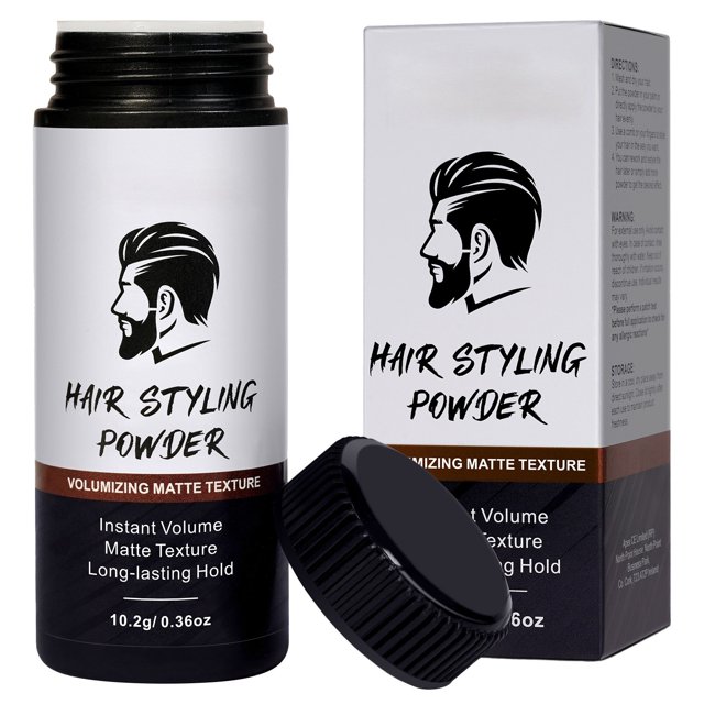 Hair Styling Powder Natural Refreshing Degreasing Long Lasting Styling Powder Men
