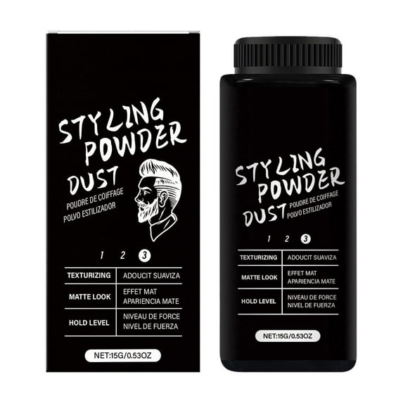 Hair Styling Powder for Natural Volumizing Medium Hold Long Lasting Non Sticky Easy Application Hair Volumizer